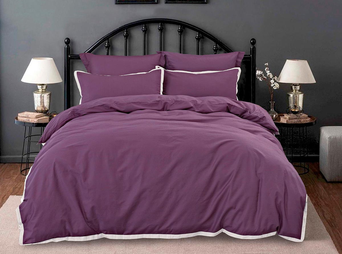 Комплект постельного белья Sofi De Marko Джоконда темно-фиолетовый